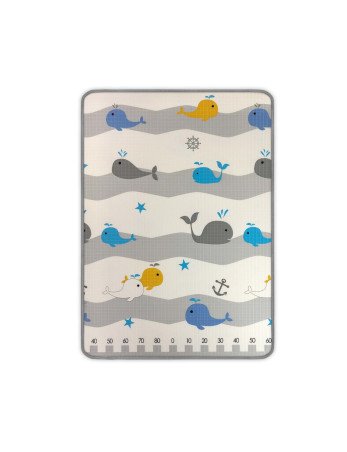 MILLY MALLY Kinder Lokys ir banginiai putų ritininis kilimėlis