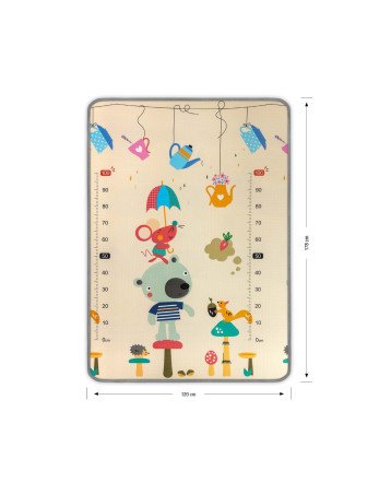 MILLY MALLY Kinder Lokys ir banginiai putų ritininis kilimėlis