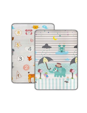 MILLY MALLY Kinder Digits and Elephant putų riedulio kilimėlis