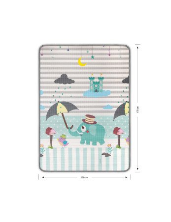 MILLY MALLY Kinder Digits and Elephant putų riedulio kilimėlis