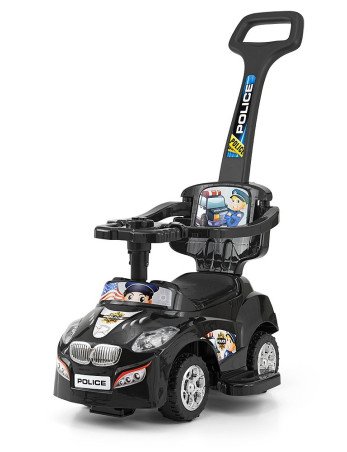 MILLY MALLY Laiminga juoda transporto priemonė