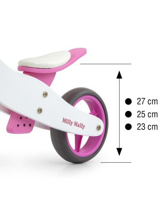 MILLY MALLY JAKE CLASSIC PINK transporto priemonė