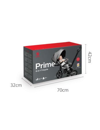 MILLY MALLY Triratukas QPLAY New Prime Oranžinė-Triratukai-Dviratukai ir triratukai