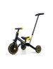MILLY MALLY Triratukas OPTIMUS Plus 4in1 Juoda-Triratukai-Dviratukai ir triratukai