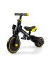 MILLY MALLY Triratukas OPTIMUS Plus 4in1 Juoda-Triratukai-Dviratukai ir triratukai