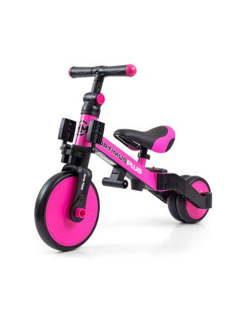 MILLY MALLY Triratukas OPTIMUS Plus 4in1 Rožinė-Triratukai-Dviratukai ir triratukai