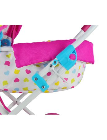 MILLY MALLY lėlių vežimėlis Alice Candy