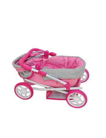 MILLY MALLY Lėlių vežimėlis Alice Prestige Pink