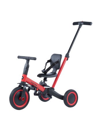 MOOVKEE Balansinis dviratis MIKE 6in1 Braškių raudona-Triratukai-Dviratukai ir triratukai