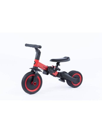 MOOVKEE Balansinis dviratis MIKE 6in1 Braškių raudona-Triratukai-Dviratukai ir triratukai