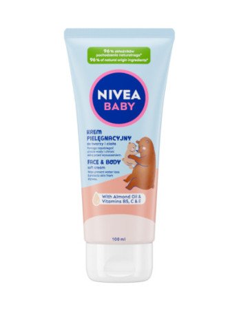 NIVEA BABY 80533 Veido ir kūno priežiūros kremas 100 ml