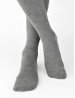 NOVITI RB004-G-05 Pėdkelnės super soft graphite melange 140/146