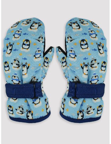 NOVITI RN040-B-01 Slidinėjimo pirštinės berniukams 1P Penguin 12
