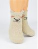 NOVITI SB044-B-02 Berniukų kojinės 3D doggy beige 12-18m