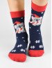 NOVITI SB060-U-03 XMAS Koala medvilninės kojinės 31/34