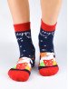 NOVITI SF012-U-01 XMAS Happy New Year frotinės kojinės 31/34