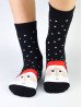 NOVITI SF012-U-03 XMAS Santa Claus frotinės kojinės 31/34