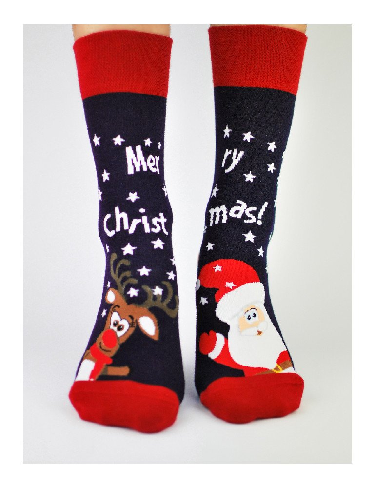 NOVITI SF012-U-04 XMAS Merry Christmas frotinės kojinės 31/34