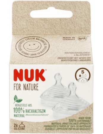 NUK 124025 Buteliuko čiulptukas S 2 vnt
