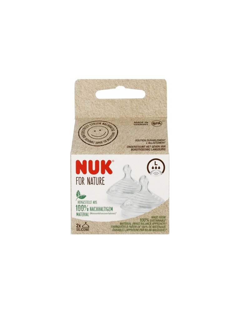 NUK 124027 Buteliuko čiulptukas L 2 vnt