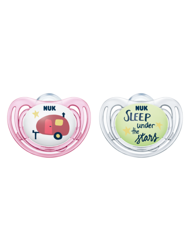 NUK 175246 0-6m ADVENTURE silikoninis manekenas 2 vnt