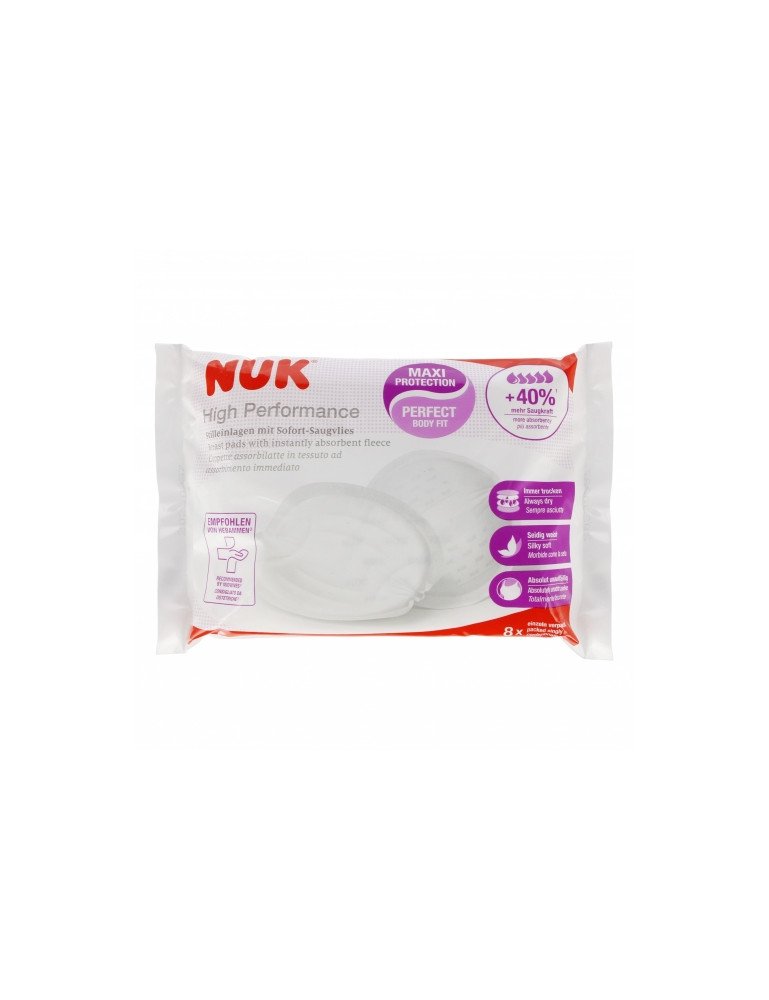NUK 252137 HIGH PEFORMENCE krūtų įklotai 8vnt.
