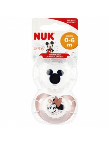 NUK 730041 Čiulptukas 0-6 DISNEY Mouse M
