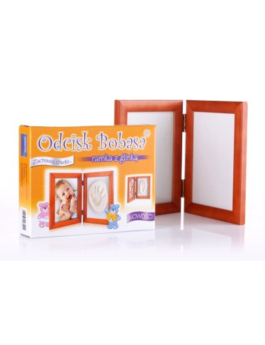 Baby Bob print - Molio rėmelis rudas