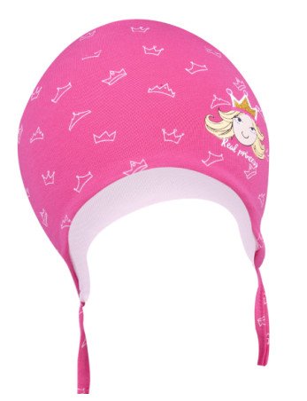 SKORPIONAS CDA-568 GIRL LITTLE PRINCES dviguba kepurė 38-40cm
