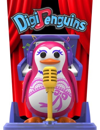 SILVERLIT SI 88347 DIGIPENGUINS su 3 scenų piešiniais