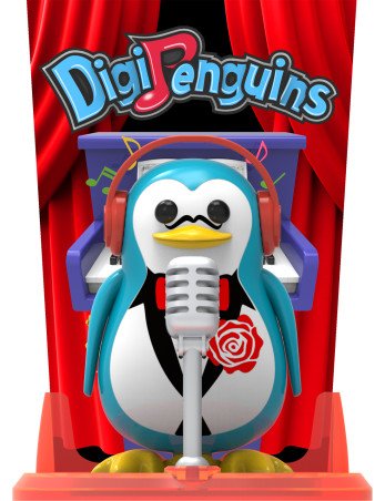 SILVERLIT SI 88347 DIGIPENGUINS su 3 scenų piešiniais