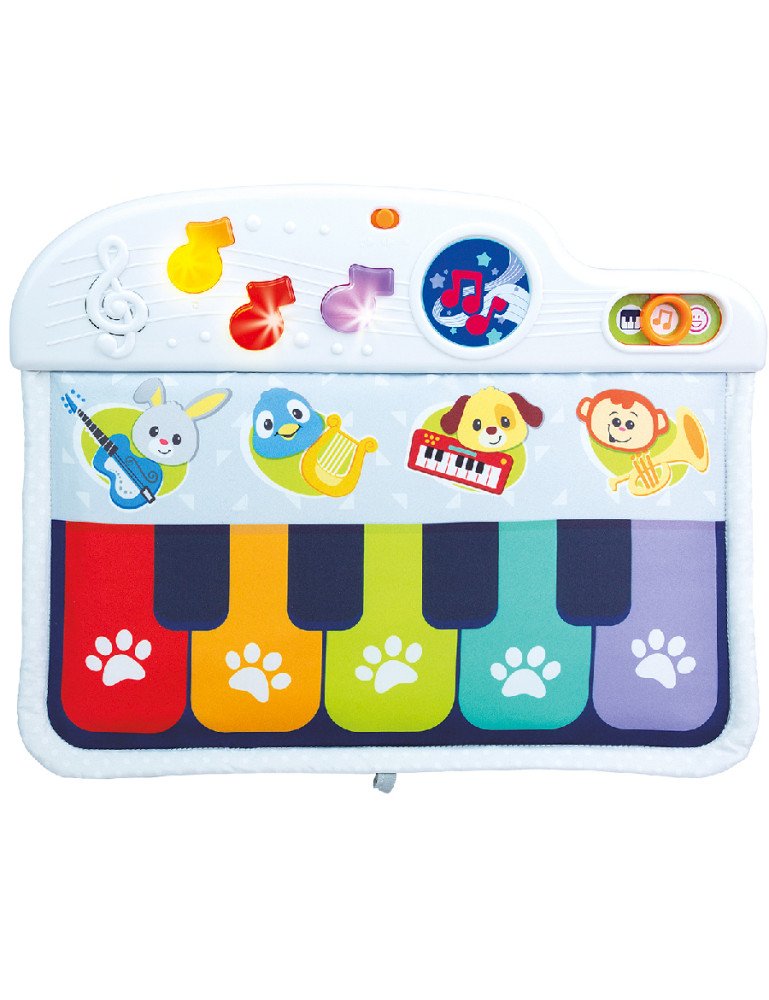 SMILY PLAY 0781 Fortepijonas ant vaikiškos lovelės rėmo