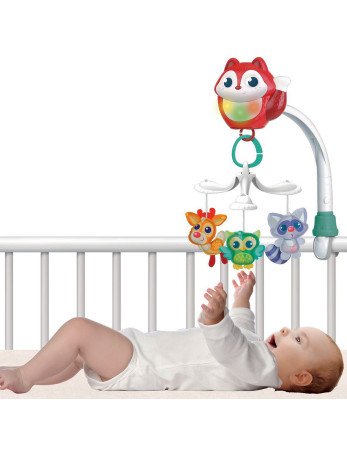 SMILY PLAY 720015 Vaikiškos lovelės karuselė