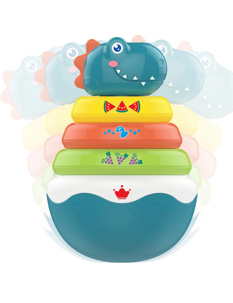 SMILY PLAY SP83662 Dino piramidė