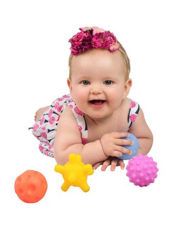 SMILY PLAY SP83687 Sensoriniai kamuoliukai 4 vnt.