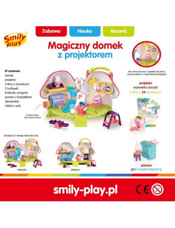 SMILY PLAY SP83697 Projektoriaus namelis