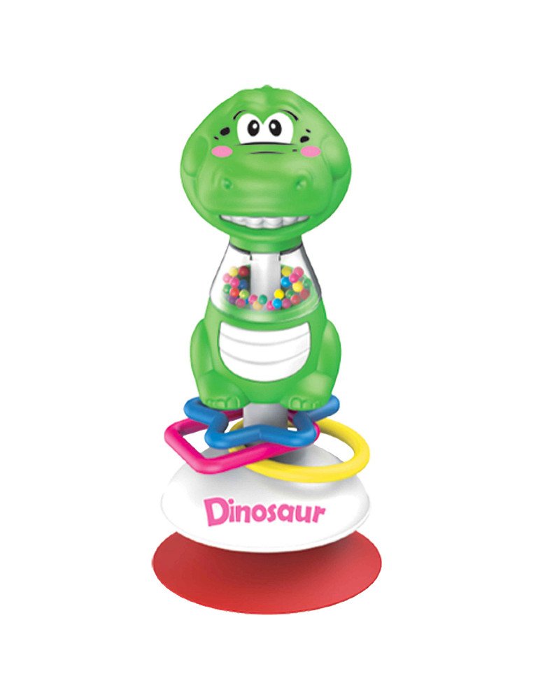 SMILY PLAY SP84129 Traškutis su siurbtuku DINOSAURAS
