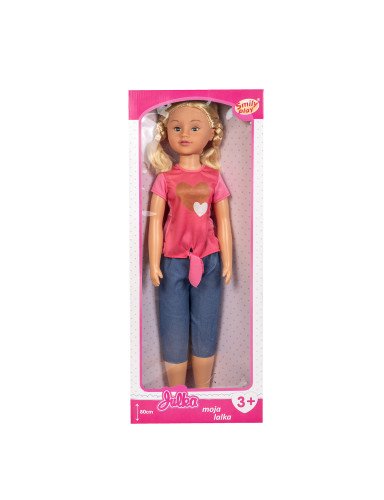 SMILY PLAY SP84974 Rankomis vaikščiojanti lėlė