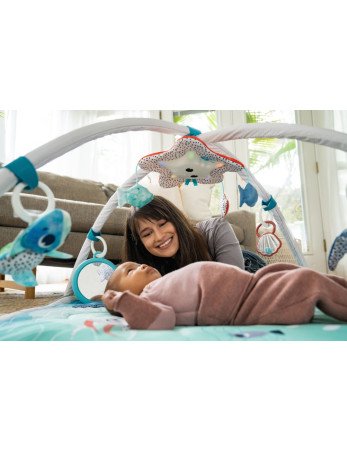 TINY LOVE TL12070068 2-in-1 gimnastika su galvos juosta ir karusele TREASURES OF THE OCEAN