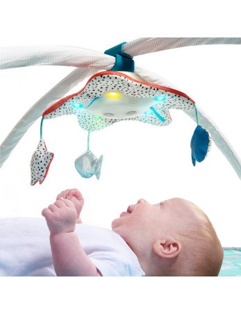 TINY LOVE TL12070068 2-in-1 gimnastika su galvos juosta ir karusele TREASURES OF THE OCEAN