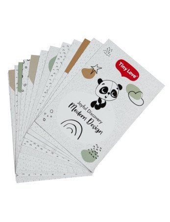 TINY LOVE TL12083068 Kūdikių gimnastika su stovu DECOR LUXE juoda/balta