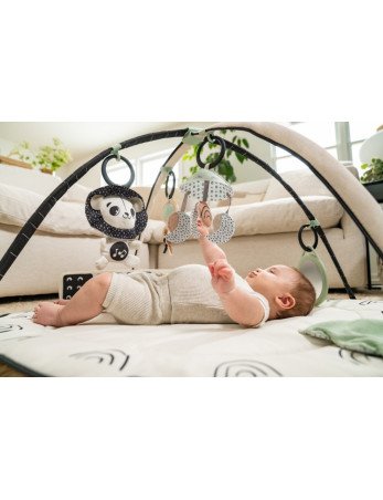 TINY LOVE TL12092068 Gimnastika su galvos juosta ir karusele 2in1 DECOR juoda/balta