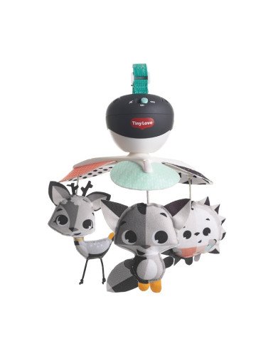 TINY LOVE TL1305906830R Kelioninė karuselė - "Magic Land" - juodai balta