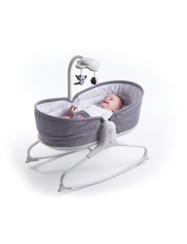 TINY LOVE TL18041000 Lopšys-lovelė 3-in-1 pilkos spalvos-Lopšiai-Kūdikių lovytės ir čiužiniai