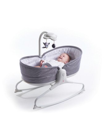 TINY LOVE TL18041000 Lopšys-lovelė 3-in-1 pilkos spalvos-Lopšiai-Kūdikių lovytės ir čiužiniai