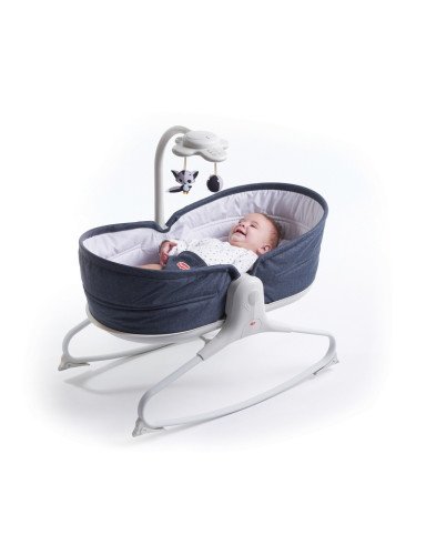 TINY LOVE TL18056000 Lounger supamoji lovytė 3-in-1 tamsiai mėlyna-Lopšiai-Kūdikių lovytės ir čiužiniai
