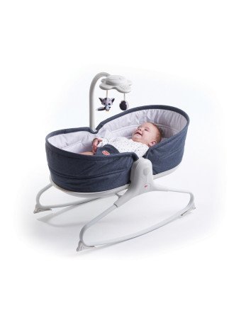 TINY LOVE TL18056000 Lounger supamoji lovytė 3-in-1 tamsiai mėlyna-Lopšiai-Kūdikių lovytės ir čiužiniai