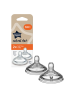 TOMMEE TIPPEE TTP42112452 Buteliukų čiulptukai 6+ silikoniniai 2vnt