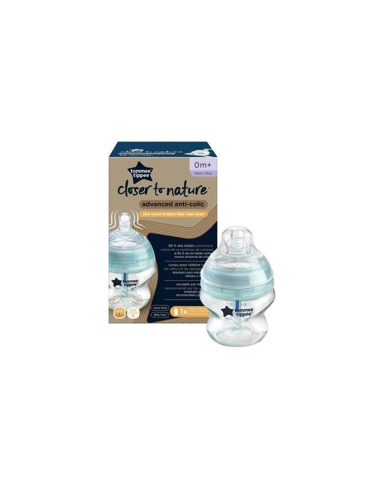TOMMEE TIPPEE TTP42240586 Plastikinis antikolikinis buteliukas 150 ml