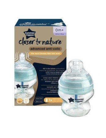 TOMMEE TIPPEE TTP42240586 Plastikinis antikolikinis buteliukas 150 ml